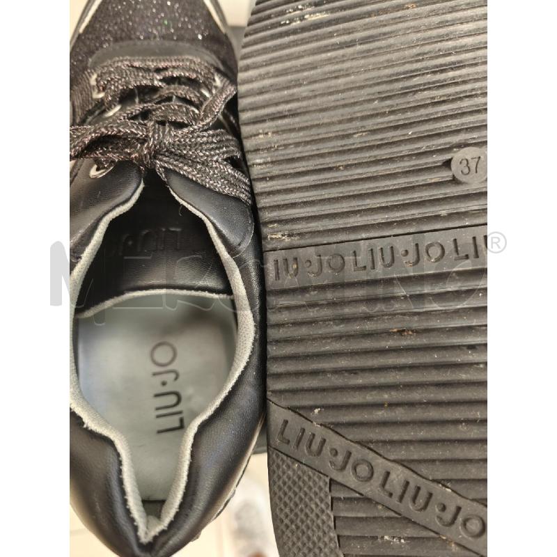 SNEAKERS DONNA LIU JO NERE E GRIGIE GLITTER | Mercatino dell'Usato Campobasso 5