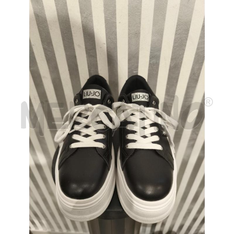 SNEAKERS DONNA LIU JO NERE SUOLA ALTA BIANCA | Mercatino dell'Usato Campobasso 4
