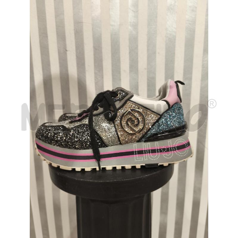 SNEAKERS DONNA LIU JO STRASS FUXIA CELESTI DORATI GRIGI | Mercatino dell'Usato Campobasso 2