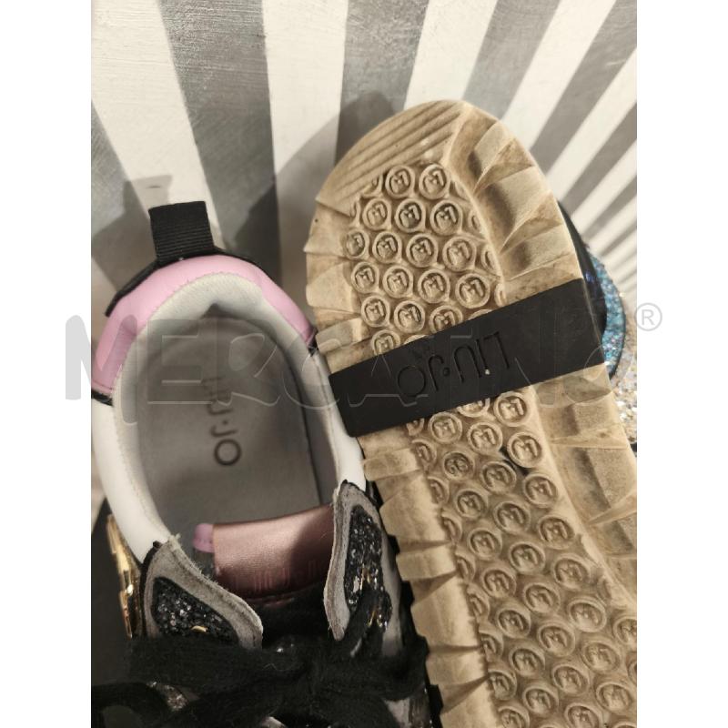 SNEAKERS DONNA LIU JO STRASS FUXIA CELESTI DORATI GRIGI | Mercatino dell'Usato Campobasso 5