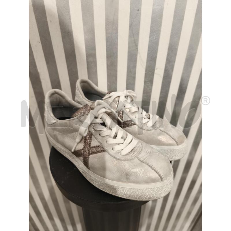 SNEAKERS DONNA MUNICH PANNA METALLIZZATE X DORATA | Mercatino dell'Usato Campobasso 1