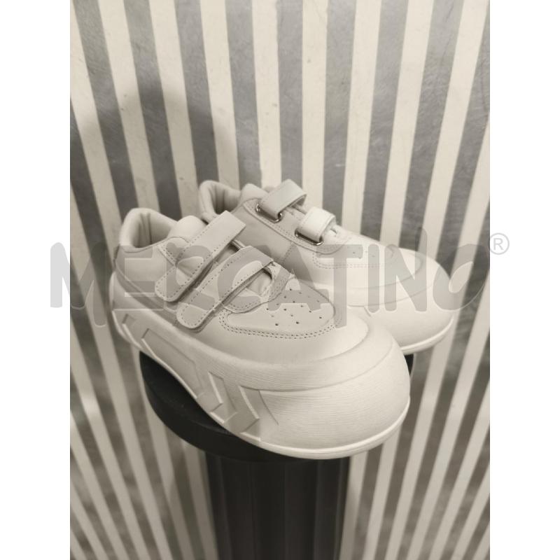 SNEAKERS DONNA MUSK BIANCHE A STRAPPO | Mercatino dell'Usato Campobasso 1