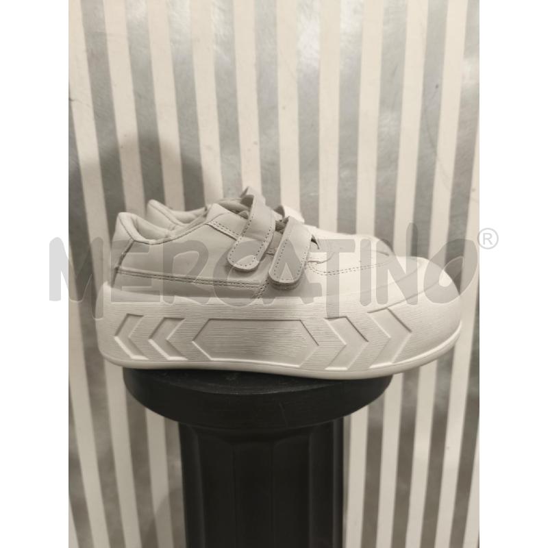 SNEAKERS DONNA MUSK BIANCHE A STRAPPO | Mercatino dell'Usato Campobasso 2