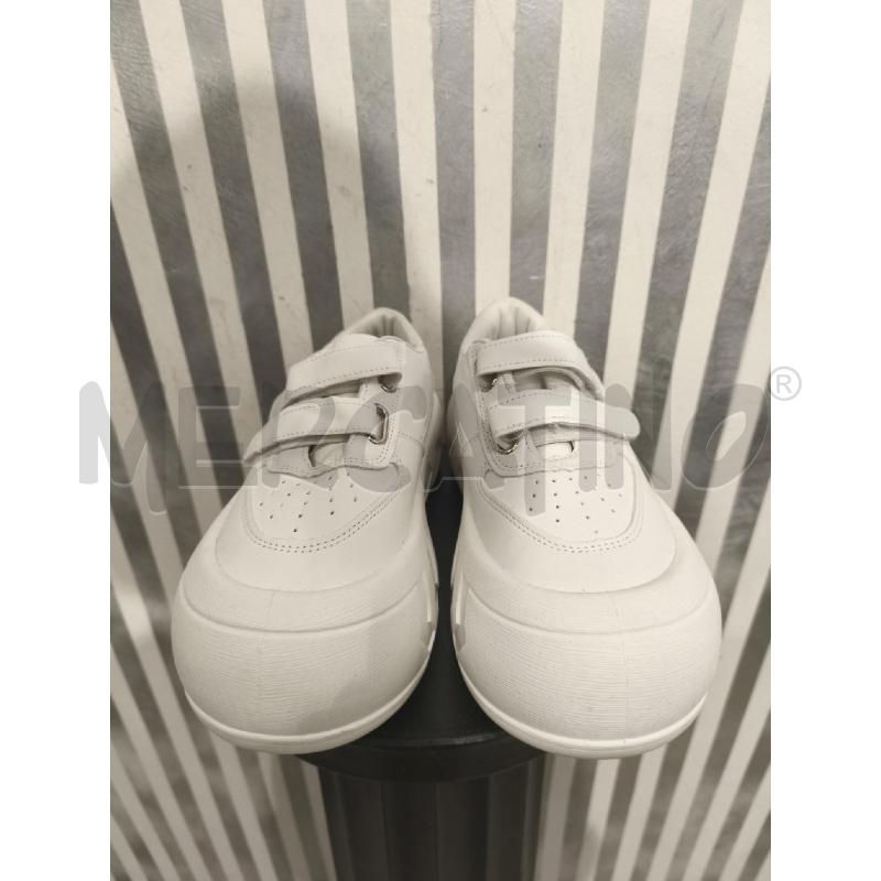 SNEAKERS DONNA MUSK BIANCHE A STRAPPO | Mercatino dell'Usato Campobasso 4