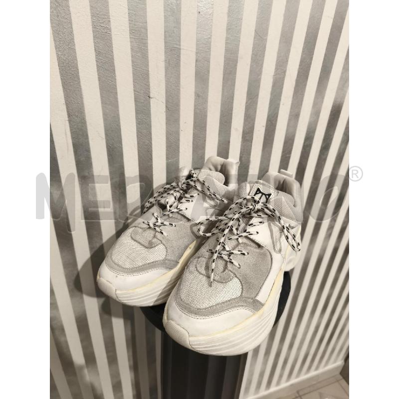 SNEAKERS DONNA NAKED WOLFE BIANCHE | Mercatino dell'Usato Campobasso 1