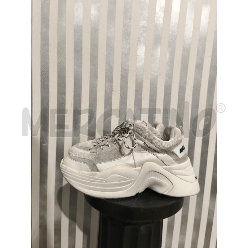 SNEAKERS DONNA NAKED WOLFE BIANCHE | Mercatino dell'Usato Campobasso 2