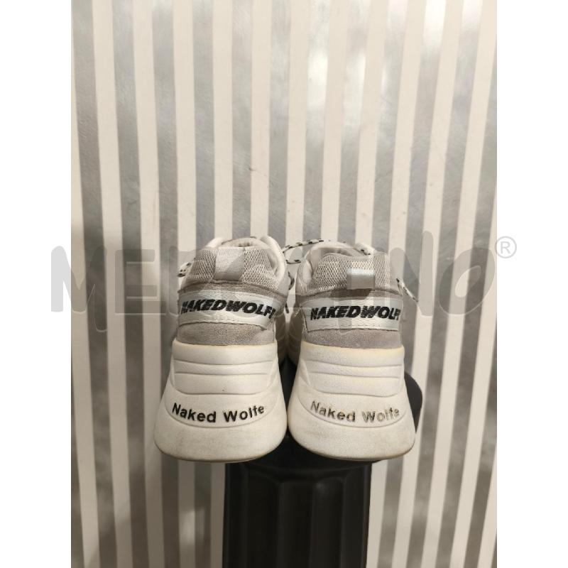 SNEAKERS DONNA NAKED WOLFE BIANCHE | Mercatino dell'Usato Campobasso 3