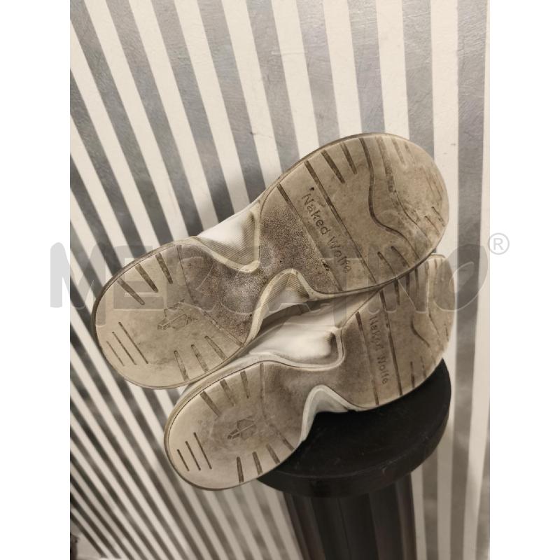 SNEAKERS DONNA NAKED WOLFE BIANCHE | Mercatino dell'Usato Campobasso 4