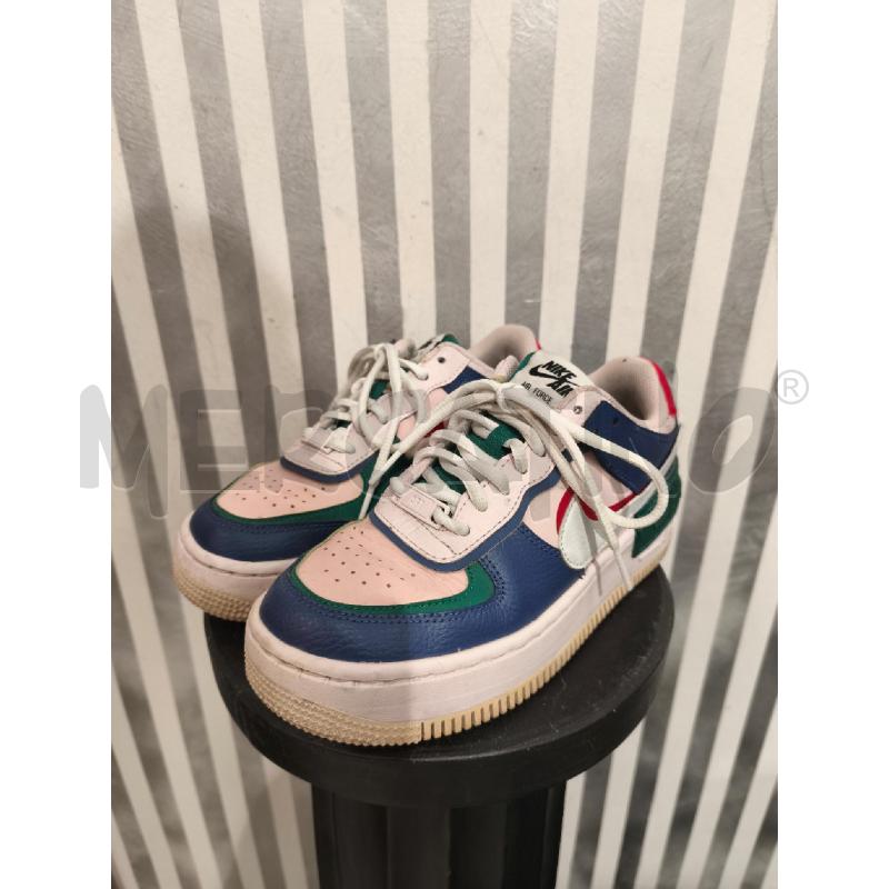 SNEAKERS DONNA NIKE AIR FORCE ROSA BLU VERDI ROSSE | Mercatino dell'Usato Campobasso 1