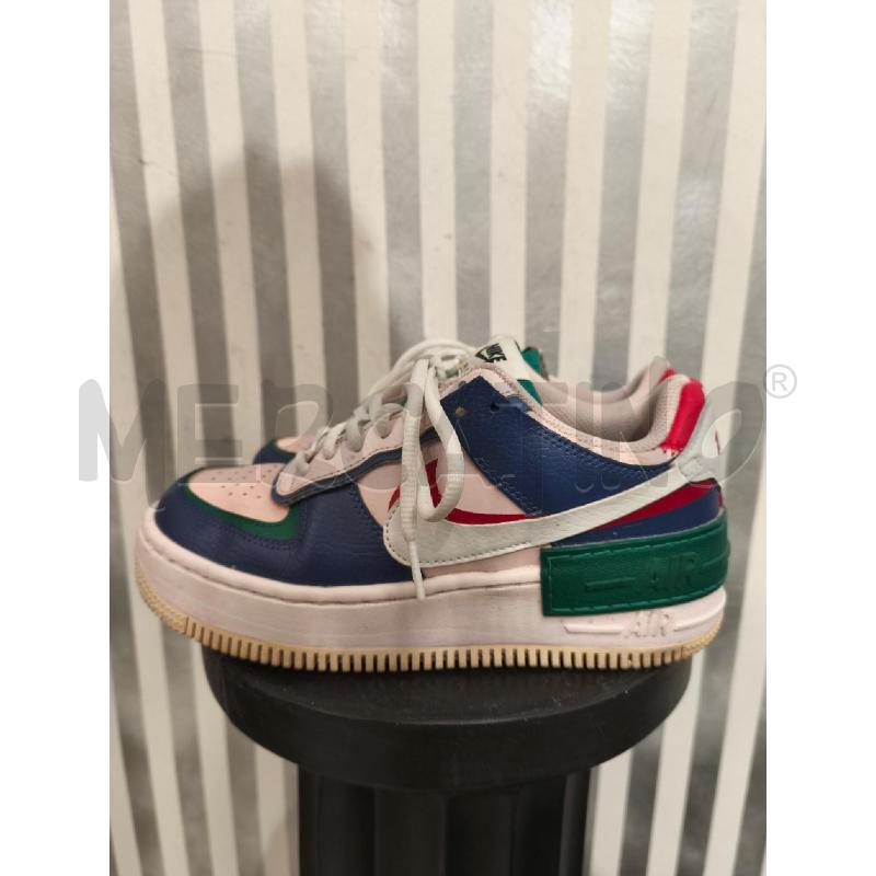SNEAKERS DONNA NIKE AIR FORCE ROSA BLU VERDI ROSSE | Mercatino dell'Usato Campobasso 2