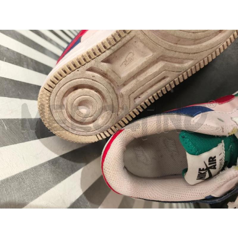SNEAKERS DONNA NIKE AIR FORCE ROSA BLU VERDI ROSSE | Mercatino dell'Usato Campobasso 5