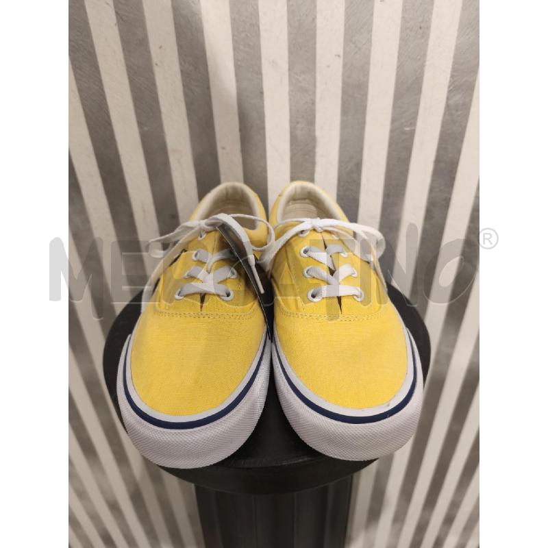 SNEAKERS DONNA POLO RALPH LAUREN GIALLE LOGO BLU | Mercatino dell'Usato Campobasso 4