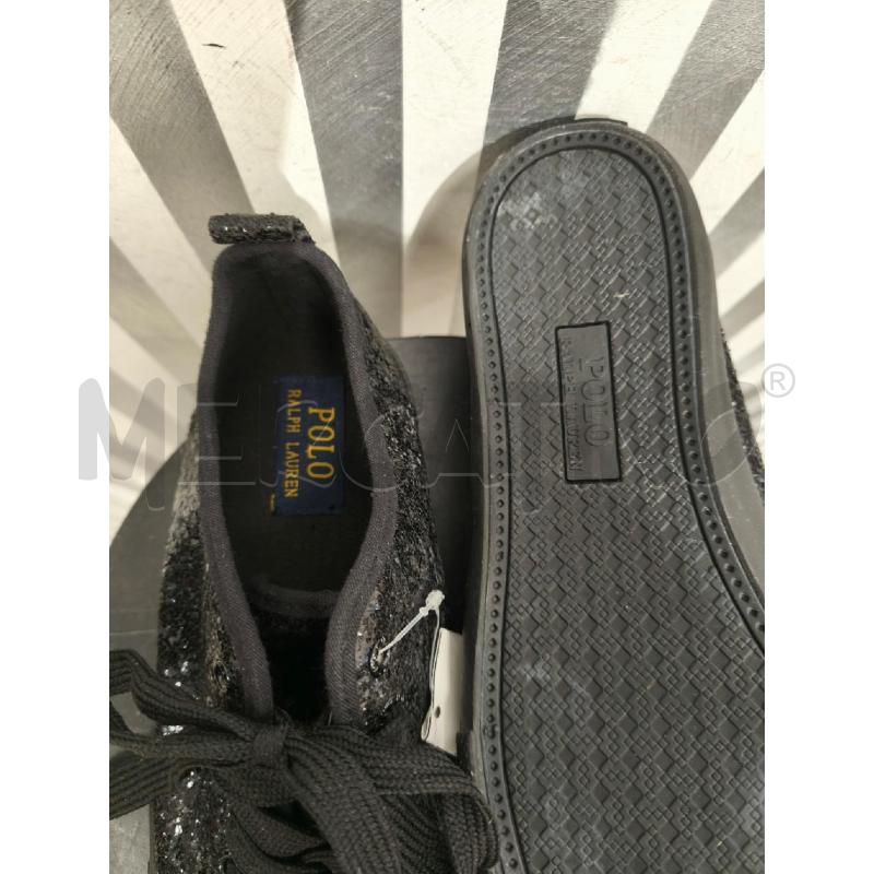 SNEAKERS DONNA POLO RALPH LAUREN NERE PAILLETTES NERE | Mercatino dell'Usato Campobasso 5
