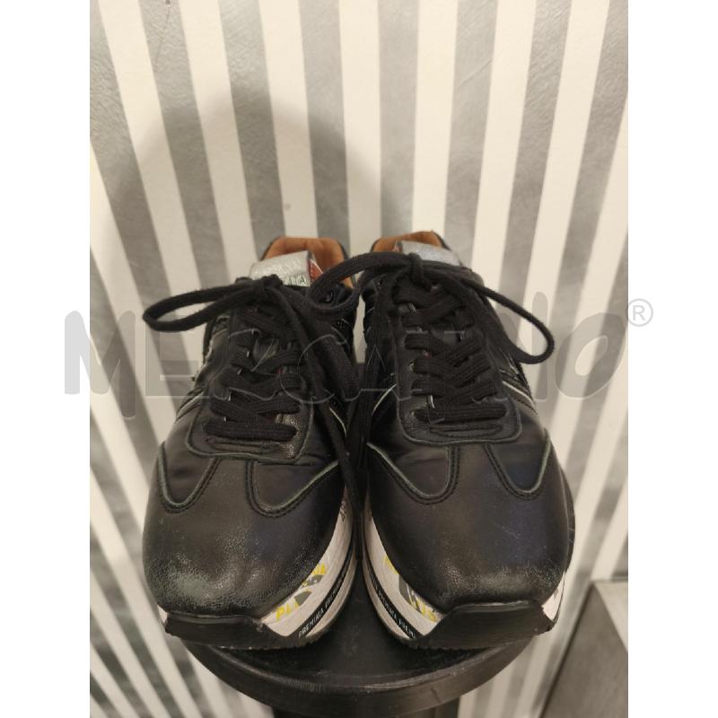 SNEAKERS DONNA PREMIATA NERE SUOLA ALTA | Mercatino dell'Usato Campobasso 4