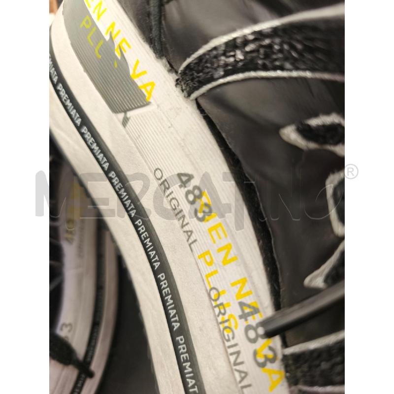 SNEAKERS DONNA PREMIATA NERE SUOLA ALTA | Mercatino dell'Usato Campobasso 5