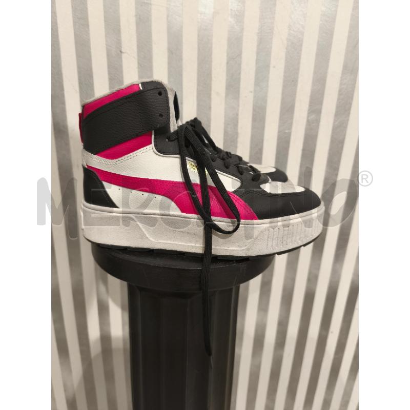 SNEAKERS DONNA PUMA ALTE BIANCHE NERE FUXIA | Mercatino dell'Usato Campobasso 2