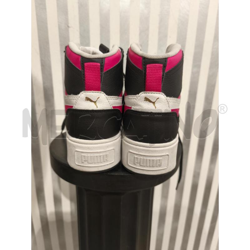 SNEAKERS DONNA PUMA ALTE BIANCHE NERE FUXIA | Mercatino dell'Usato Campobasso 3
