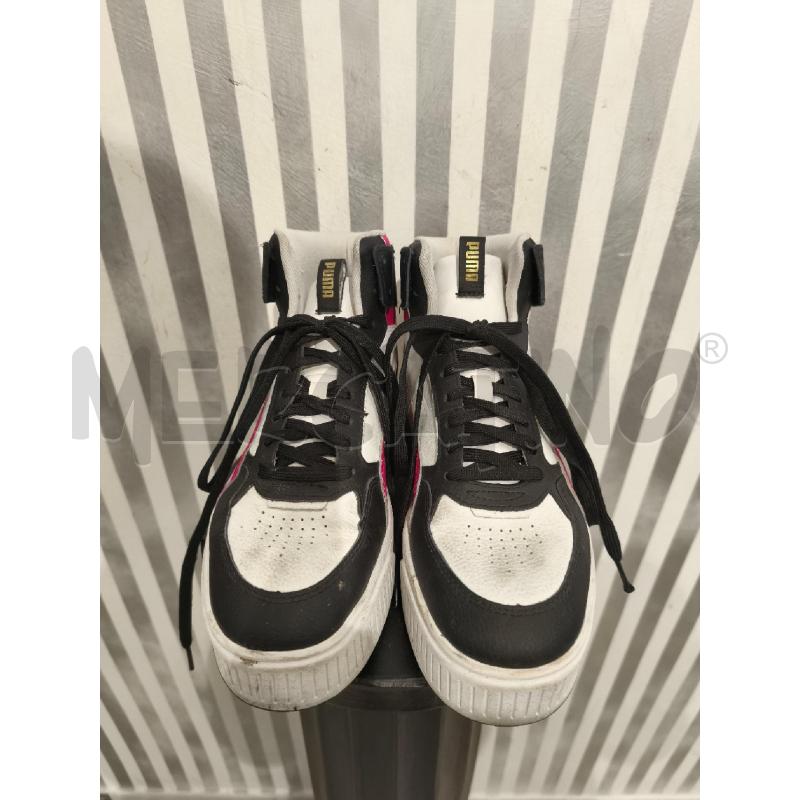 SNEAKERS DONNA PUMA ALTE BIANCHE NERE FUXIA | Mercatino dell'Usato Campobasso 4