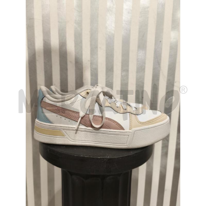 SNEAKERS DONNA PUMA BIANCHE E TONI PASTELLO | Mercatino dell'Usato Campobasso 2
