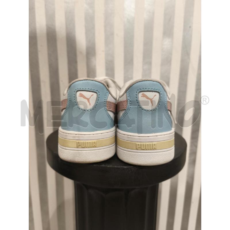 SNEAKERS DONNA PUMA BIANCHE E TONI PASTELLO | Mercatino dell'Usato Campobasso 3