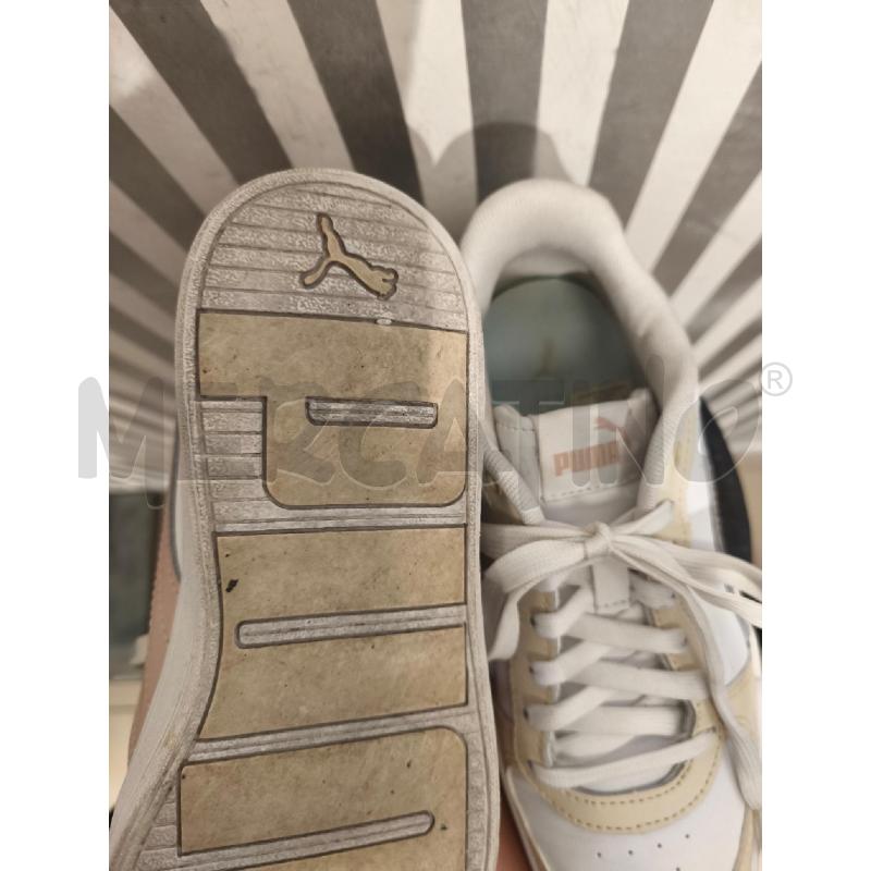 SNEAKERS DONNA PUMA BIANCHE E TONI PASTELLO | Mercatino dell'Usato Campobasso 5