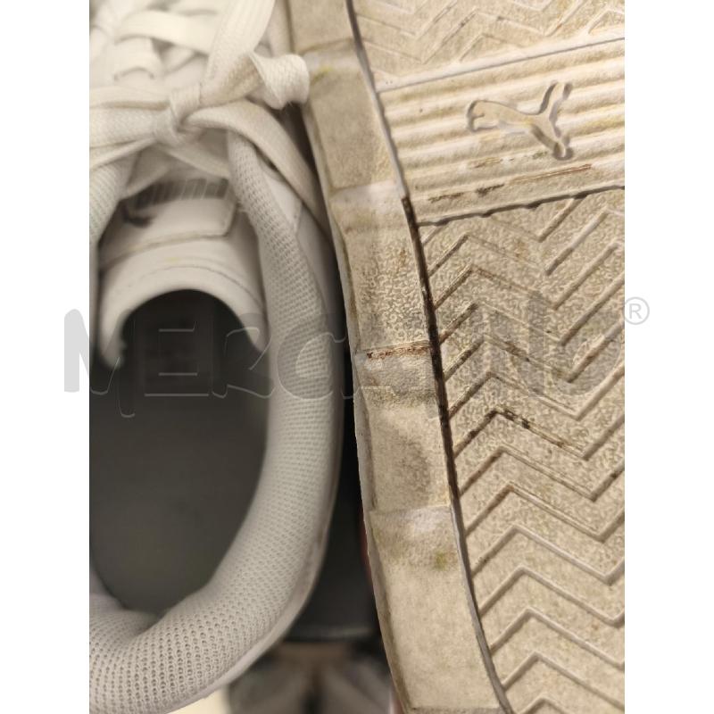 SNEAKERS DONNA PUMA BIANCHE SCRITTA SILVER | Mercatino dell'Usato Campobasso 5