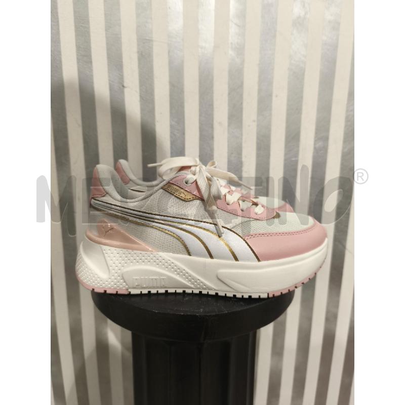SNEAKERS DONNA PUMA DISRUPT BIANCHE DORATE E ROSA | Mercatino dell'Usato Campobasso 2
