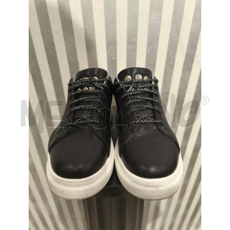 SNEAKERS DONNA TOSCA BLU NERE LACCI BIANCHINERI | Mercatino dell'Usato Campobasso 4