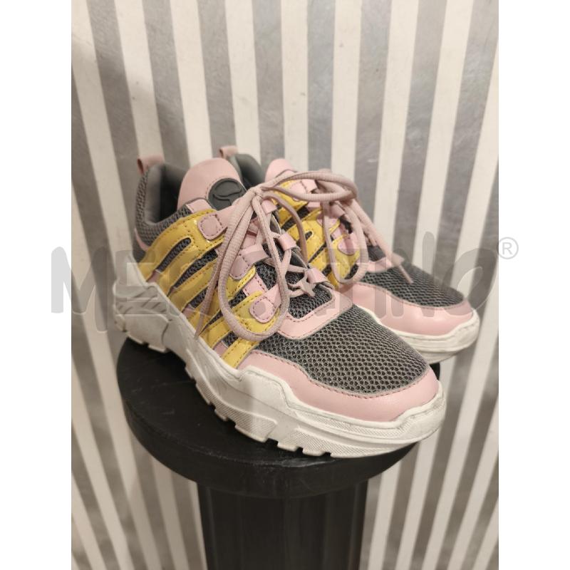 SNEAKERS DONNA WINDSORSMITH GIALLE GRIGIE ROSA | Mercatino dell'Usato Campobasso 1