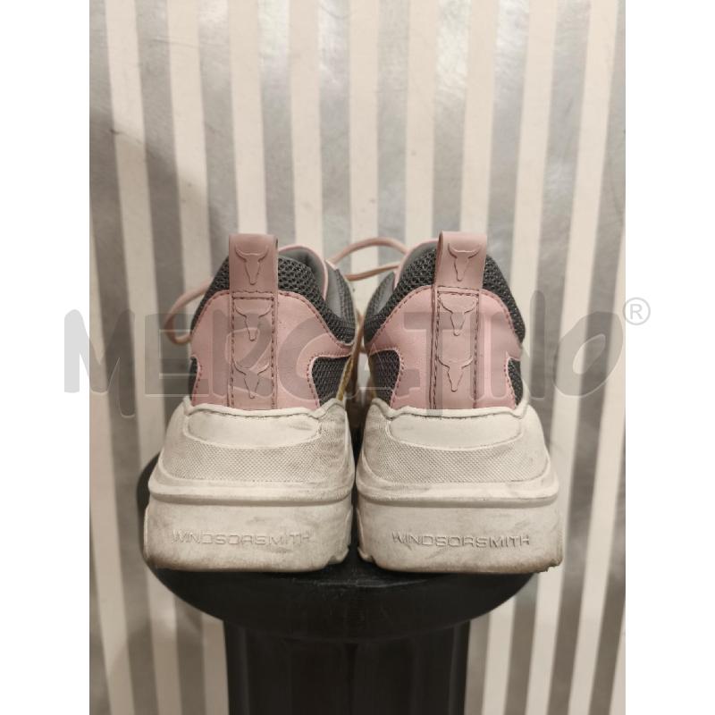 SNEAKERS DONNA WINDSORSMITH GIALLE GRIGIE ROSA | Mercatino dell'Usato Campobasso 3
