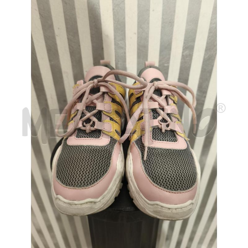 SNEAKERS DONNA WINDSORSMITH GIALLE GRIGIE ROSA | Mercatino dell'Usato Campobasso 4
