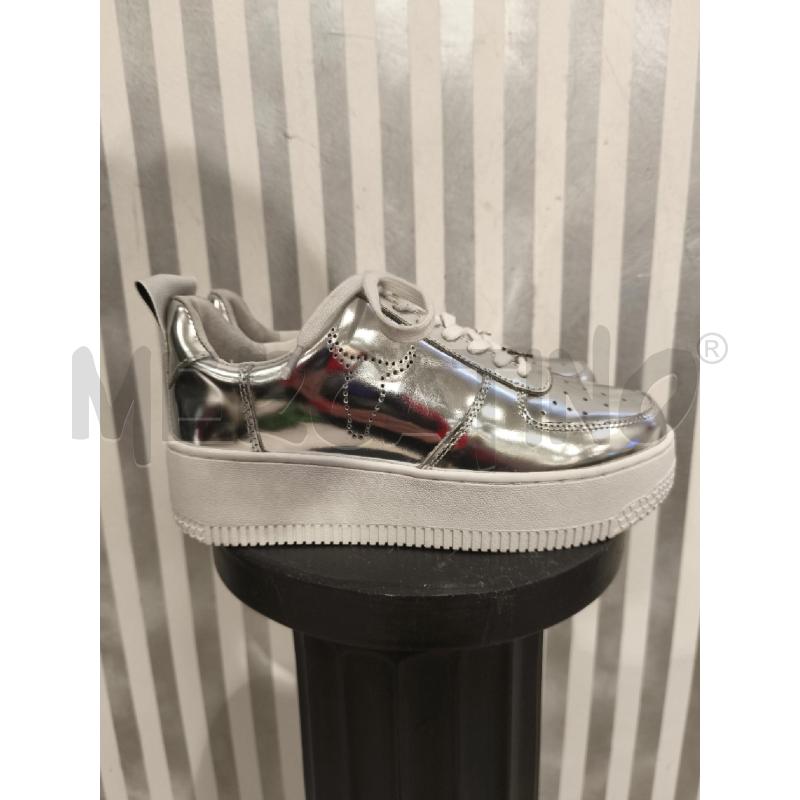 SNEAKERS DONNA WINDSORSMITH GRIGIO METALLIZZATE | Mercatino dell'Usato Campobasso 2