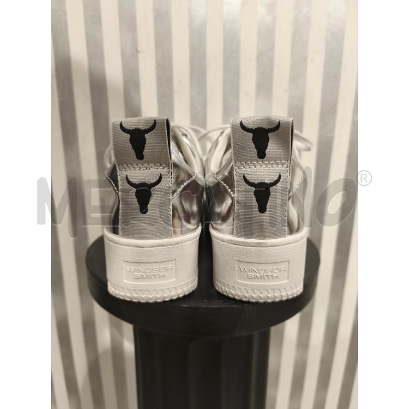 SNEAKERS DONNA WINDSORSMITH GRIGIO METALLIZZATE | Mercatino dell'Usato Campobasso 3