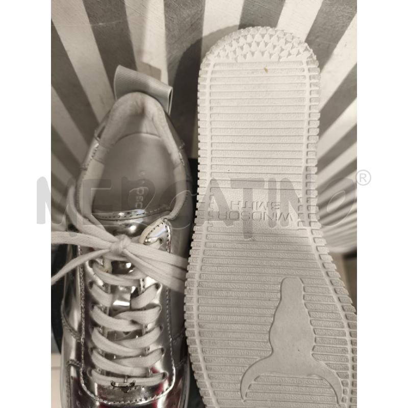 SNEAKERS DONNA WINDSORSMITH GRIGIO METALLIZZATE | Mercatino dell'Usato Campobasso 5