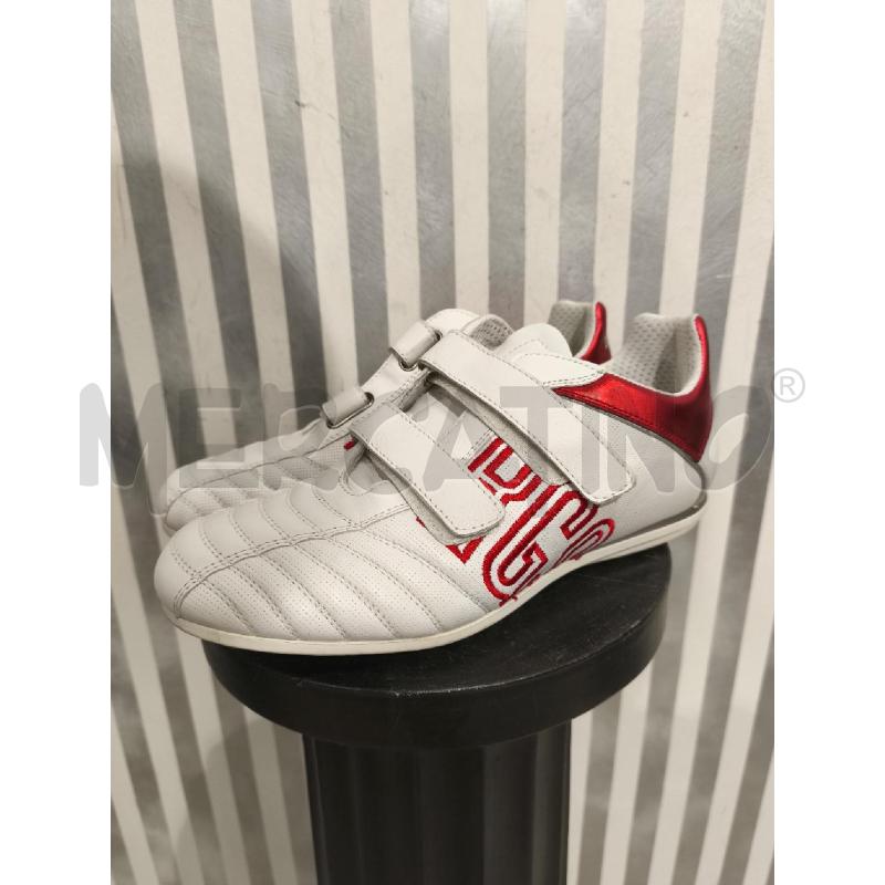SNEAKERS UNISEX BIKKEMBERGS BIANCHE ROSSE | Mercatino dell'Usato Campobasso 1