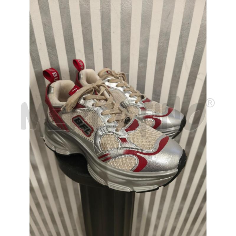 SNEAKERS UNISEX BUFFALO GRIGIE E ROSSE | Mercatino dell'Usato Campobasso 1