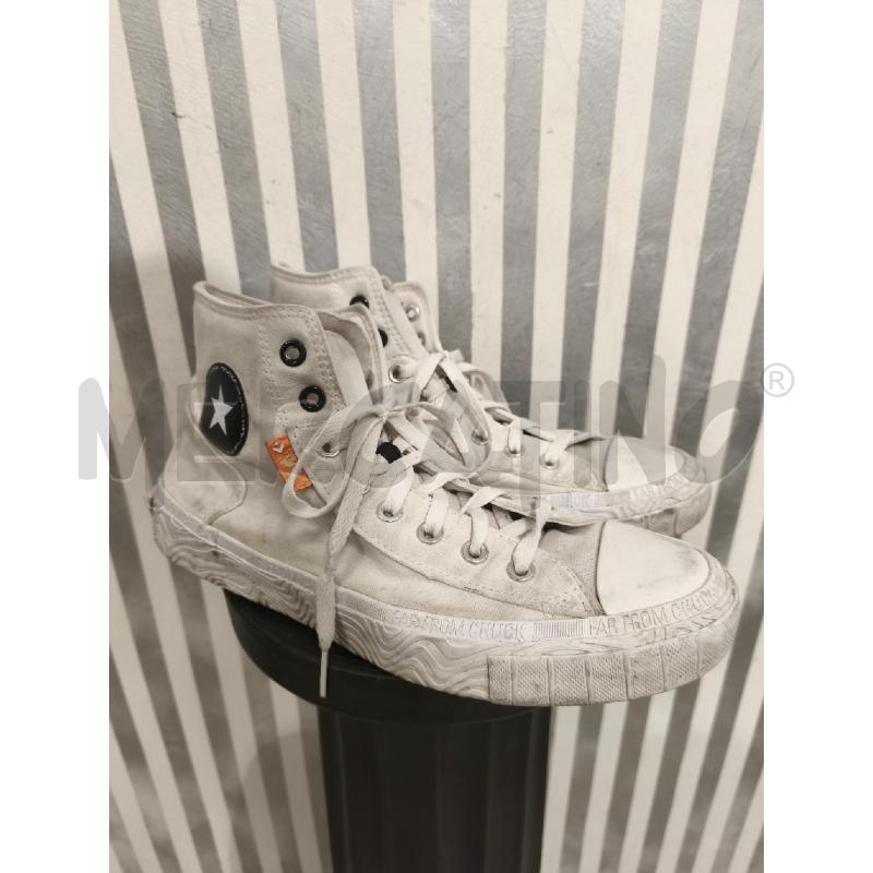 SNEAKERS UOMO CONVERSE BIANCHE RILIEVI | Mercatino dell'Usato Campobasso 1