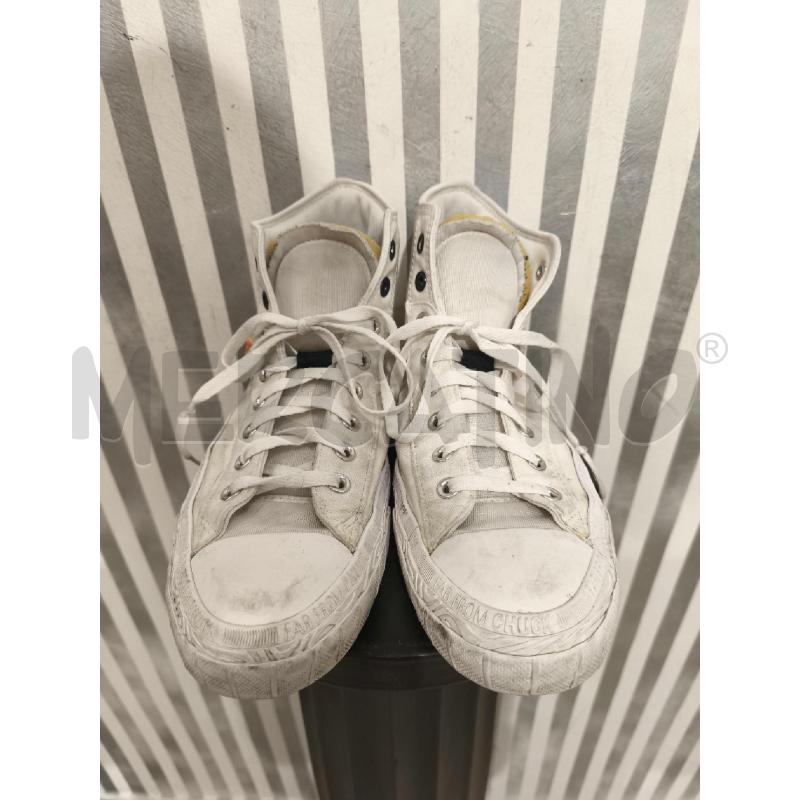 SNEAKERS UOMO CONVERSE BIANCHE RILIEVI | Mercatino dell'Usato Campobasso 4