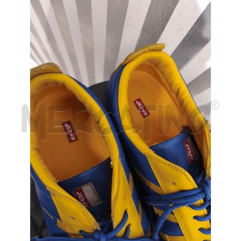 SNEAKERS UOMO LEVI'S GIALLE BLU | Mercatino dell'Usato Campobasso 2