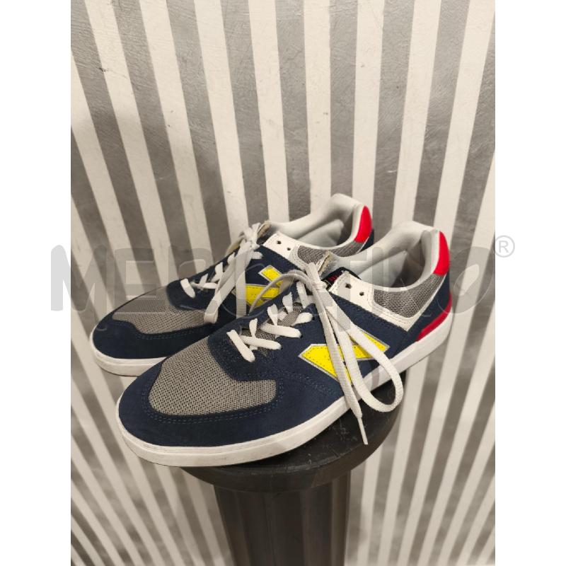 SNEAKERS UOMO NEW BALANCE 574 BLU GIALLO ROSSO | Mercatino dell'Usato Campobasso 1
