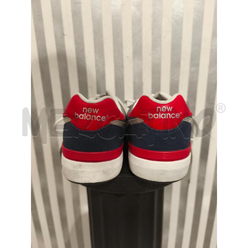 SNEAKERS UOMO NEW BALANCE 574 BLU GIALLO ROSSO | Mercatino dell'Usato Campobasso 3
