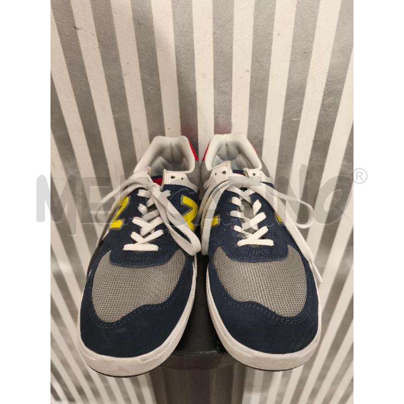 SNEAKERS UOMO NEW BALANCE 574 BLU GIALLO ROSSO | Mercatino dell'Usato Campobasso 4