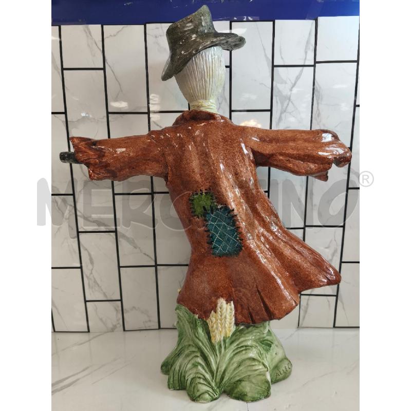 SPAVENTAPASSERI CERAMICA ANNI 60 H 59 CM  | Mercatino dell'Usato Campobasso 2