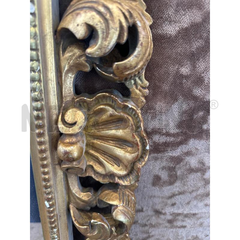 SPECCHIERA CON VOLUTE DORATA MIS 112X82 | Mercatino dell'Usato Campobasso 3