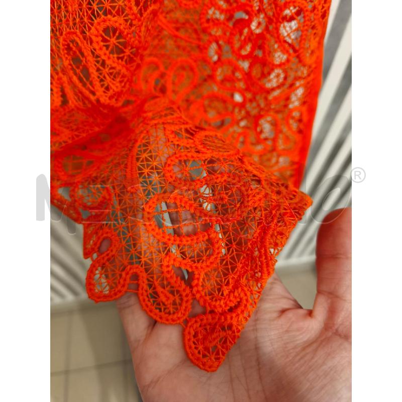 SPOLVERINO DONNA DIANA GALLESI NUOVO ARANCIO PIZZO | Mercatino dell'Usato Campobasso 3