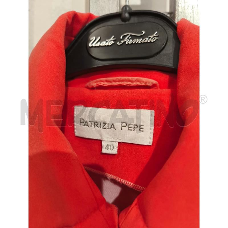 SPOLVERINO DONNA PATRIZIA PEPE ARANCIO  | Mercatino dell'Usato Campobasso 2