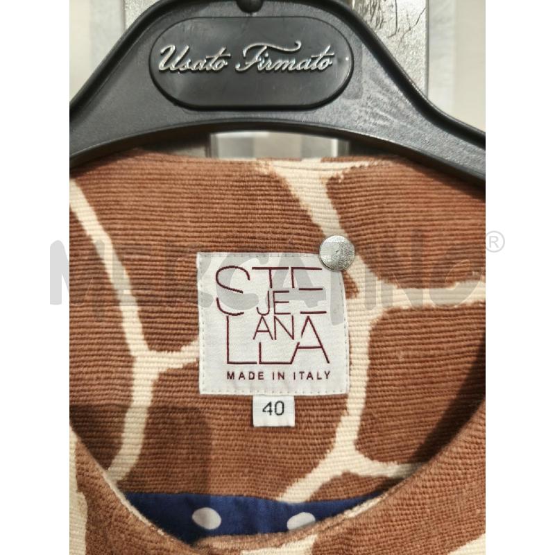 SPOLVERINO DONNA STELLA JEANS FANTASIA GIRAFFA INTERNO POIS | Mercatino dell'Usato Campobasso 2