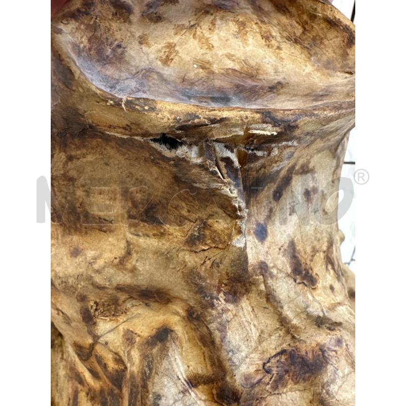 STATUA TERRACOTTA E CARTAPESTA H 38 CM | Mercatino dell'Usato Campobasso 4