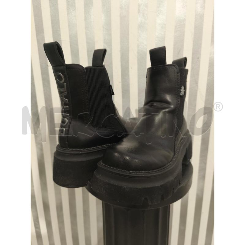 STIVALETTI DONNA BUFFALO NERI ELASTICI AI LATI | Mercatino dell'Usato Campobasso 1