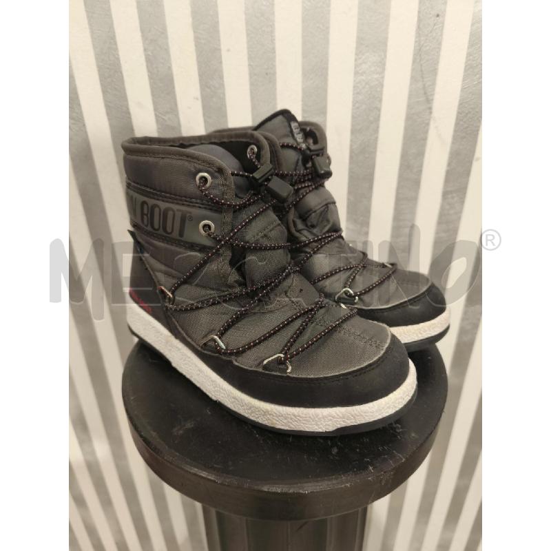 STIVALETTI UNISEX MOON BOOT GRIGI | Mercatino dell'Usato Campobasso 1